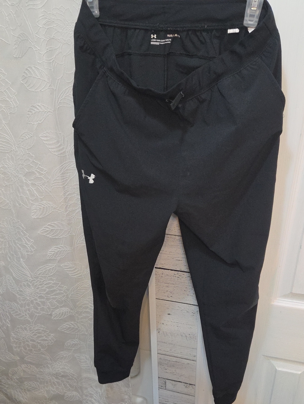 Under Armour Black Performance Track Pants